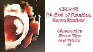 Women's Health EOR Exam Review