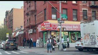 HARLEM NEW YORK CITY HOOD - AMERICA'S MOST FAMOUS HOOD NEIGHBORHOOD DRIVE THROUGH