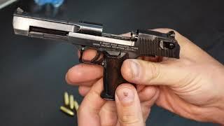 miniature Desert Eagle in1/2 scale semi-auto firing