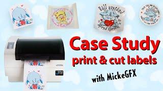 Case Study - Sticker Production -with MickeGFX & LX610e Pro