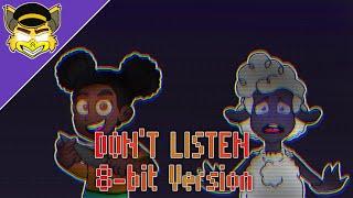 Don't Listen (8-bit Version) | Amanda The Adventurer Song | Jakeneutron | RaptorWader