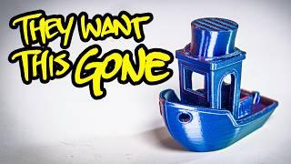 Everyone's WRONG about the BENCHY BAN! (Printables #3DBenchy takedowns explained)