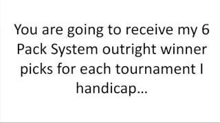 golf betting tips for today - best free golf betting tips