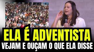 NO PÚLPITO DA IGREJA ADVENTISTA PREGADORA PASSA MENSAGEM INCRÍVEL #iasd #adventistas