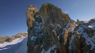 Climbing the Tre cime di lavaredo - Cinematic FPV Clip - 4K