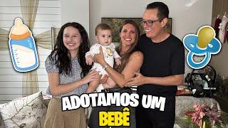 ADOTAMOS UM BEBEZINHO novo IRMÃO para VALENTINA PONTES