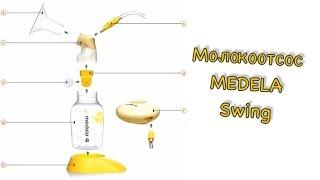 Молокоотсос MEDELA Swing. ОБЗОР и НЕДОСТАТКИ