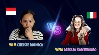 WIM Chelsie Monica vs WFM Alessia Santeramo - Fischer Random Chess Match