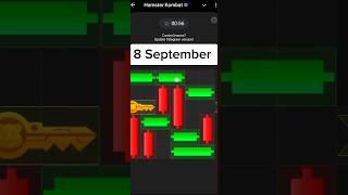 Key 50! 8 September How to solve mini game puzzle in Hamster Kombat / 8 September mini game #shorts