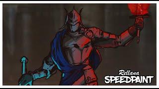 Rellana Twin Moon Knight// Speedpaint