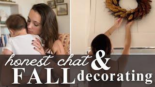 Honest day in the life *w/ timestamps* + some beautiful & CHEAP Fall decor swaps