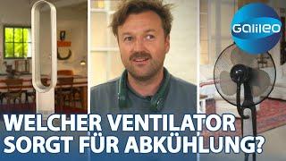 Innovative Ventilatoren im Test: Ohne Rotorblätter, Nackenventilator, oder mit Sprühnebel?