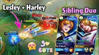 LESLEY + HARLEY BEST SIBLING DUOMatching Skins!️New Season Road to Mythic