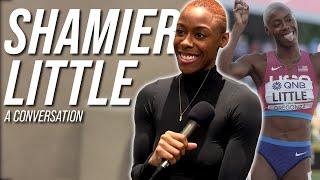 Olympic Gold Medalist Shamier Little on Her Journey in Track & Field | Full Interview