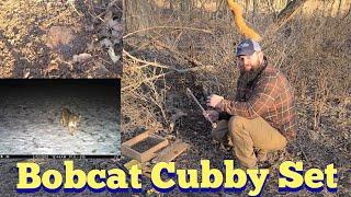 Bobcat Set AKA Cubby Set | KOAM Outdoors Trapping