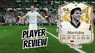 94 FUT Immortals Icon Matthaus is the BEST MIDFIELDER ON FC 25 !!!
