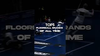 Top 5 floorball brands  #floorball #innebandy #shorts #salibandy