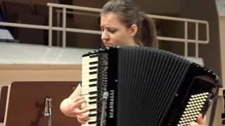 PanTonale - Sophie Herzog auf dem Akkordeon-Konzert-Festival in der Berliner Philharmonie 2016