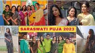 Saraswati Puja Story 2023 || Saraswati Puja Vlog || সরস্বতী পুজো