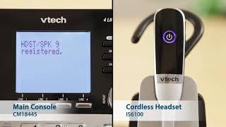 How to Use Advanced Features on the VTech CM-series 4-Line Small Business System