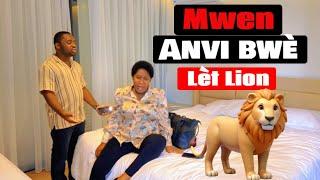 M Lage Jjm Nan Kouri Mwen Dil Mwen Anvi Bwè Lèt Lion Tèt Li Cho  |PRANK|