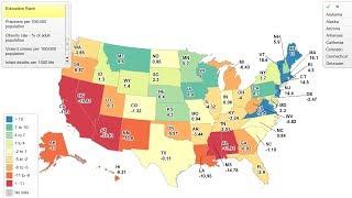 Education Rank by US State