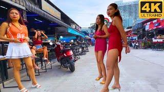 [4K] Pattaya. Walk Soi Buakhao, TREE TOWN, R-con, Central Pattaya road. October 2023