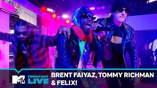 Brent Faiyaz, Tommy Richman & FELIX! Perform "Upset" | #MTVFreshOut