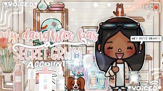 My daughter has a *SECRET* grwm account🫶||*VOICED*|| Toca Life World| It’s me annie🫶