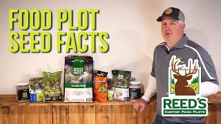 FACTS About Food Plot Seed