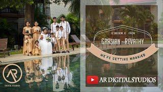 WEDDING HIGHLIGHT  | GRASIAN & REVATHY | AR DIGITAL STUDIOS | DHARALA PRABHU TITLE SONG