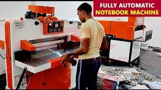 FULLY AUTOMATIC NOTEBOOK MAKING MACHINE PRICE IN INDIA #CALL08360540277