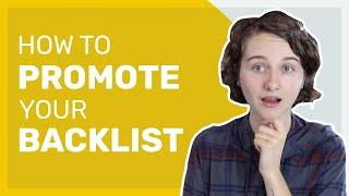 How to Promote Books from Your Backlist