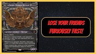 How to Force NO Cards in Players Hand.  An Aclazotz, Deepest Betrayal!  Deck Tech!