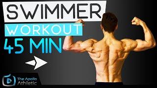 45 Minute Dryland Workout For Swimmers | No Equipment