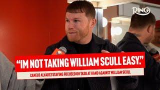 Canelo Alvarez LASER FOCUSED On William Scull, Not Looking Too Far Ahead | RING EXCLUSIVE INTERVIEW