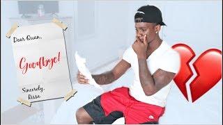 Leaving My Boyfriend With ONLY A Goodbye Letter! 