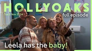 Leela Has the Baby | Hollyoaks Global Ep6483 Tuesday 5th November 2024