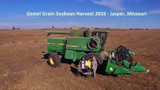 Women in Agriculture - Gastel Grain Soybean Harvest John Deere 7720 Titan 2 Combine - DJI Phantom 3