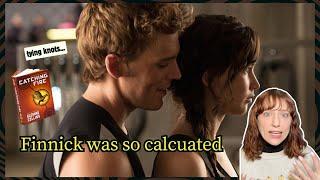 Finnick foreshadowed his own DEATH