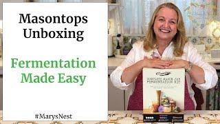 Masontops Unboxing - The Complete Mason Jar Fermentation Kit