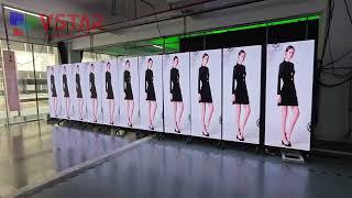 VSTAR portable LED Poster display for exhibitions