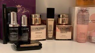 Lancome Absolue soft cream and Cenifique Advanced serum beauty box ayollar yuzga brendivi cosmetica