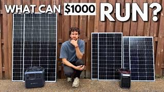 I Tested a $1,000 Solar Generator Setup