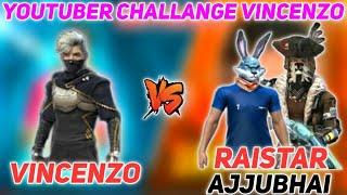 VINCENZO VS RAISTAR,AJJUBHAI // 1 VS 2 CUSTOM ROOM // WHO WON??