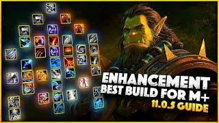 Enhancement - Insane New M+ Build & How to Play it | The War Within 11.0.5