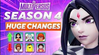 MultiVersus SEASON 4 OFFICIAL Patch Notes REACTION! (Buffs/Nerfs)