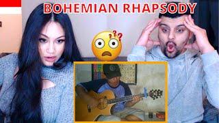 Queen - Bohemian Rhapsody ALIP BA TA (fingerstyle cover) REACTION