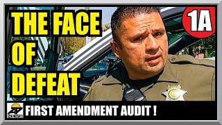 IGNORANT TYRANT PIG GETS ROASTED !! Reno Nevada - First Amendment Audit - Amagansett Press