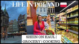 LIFE IN POLAND : SHEIN ON HAUL | WROCŁAW OLD CITY SUMMER VIBE | GROCERY SHOPPING